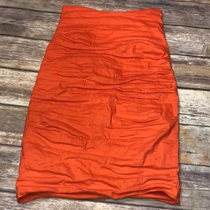 ARTELIER/Nicole Miller~Sandy Ruched Pencil Skirt~S